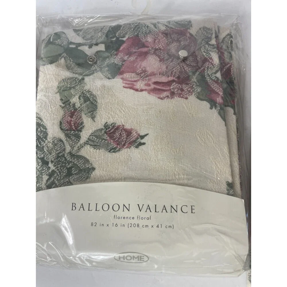 Vintage Target 1999 Balloon Valance Florence Floral 82